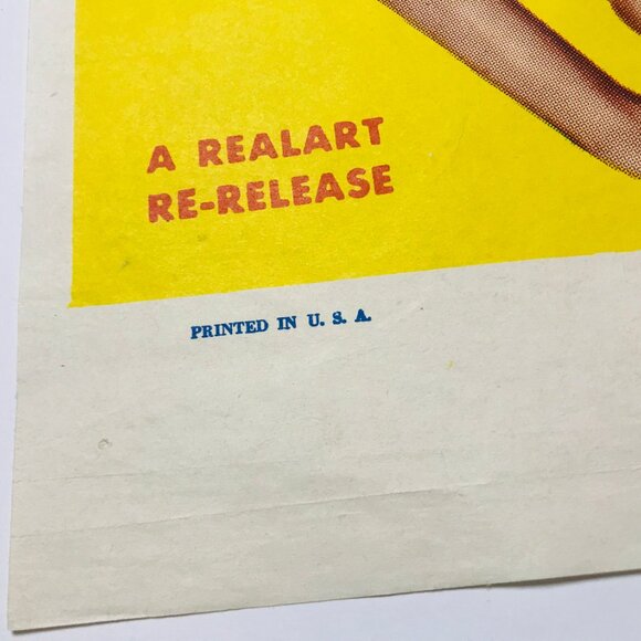 ORIGINAL Seven Sinners Vintage 1940 Movie Poster - Picture 3 of 6